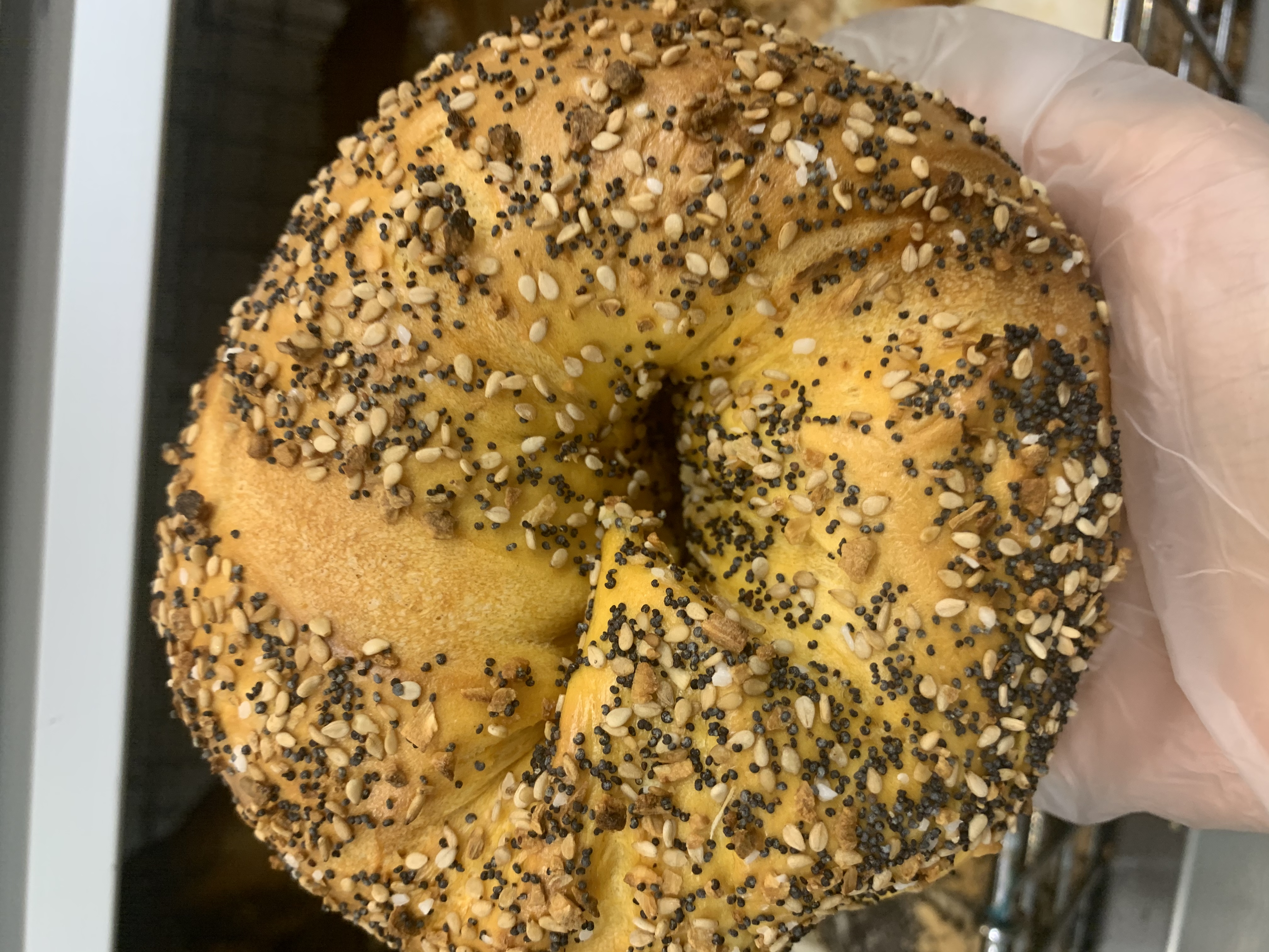 Order Egg Everything Bagel food online from Liberty Bagels store, New York on bringmethat.com