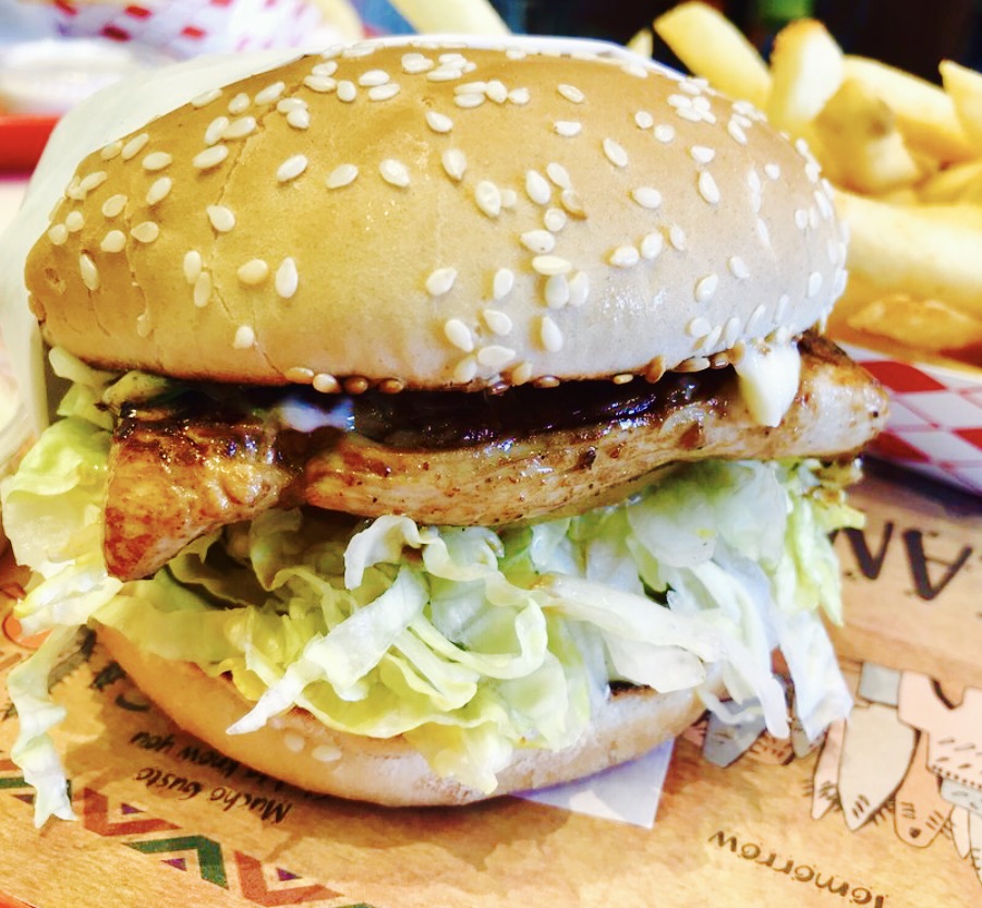 order online - #6 Grilled Chicken from Burger Bun on bringmethat.com