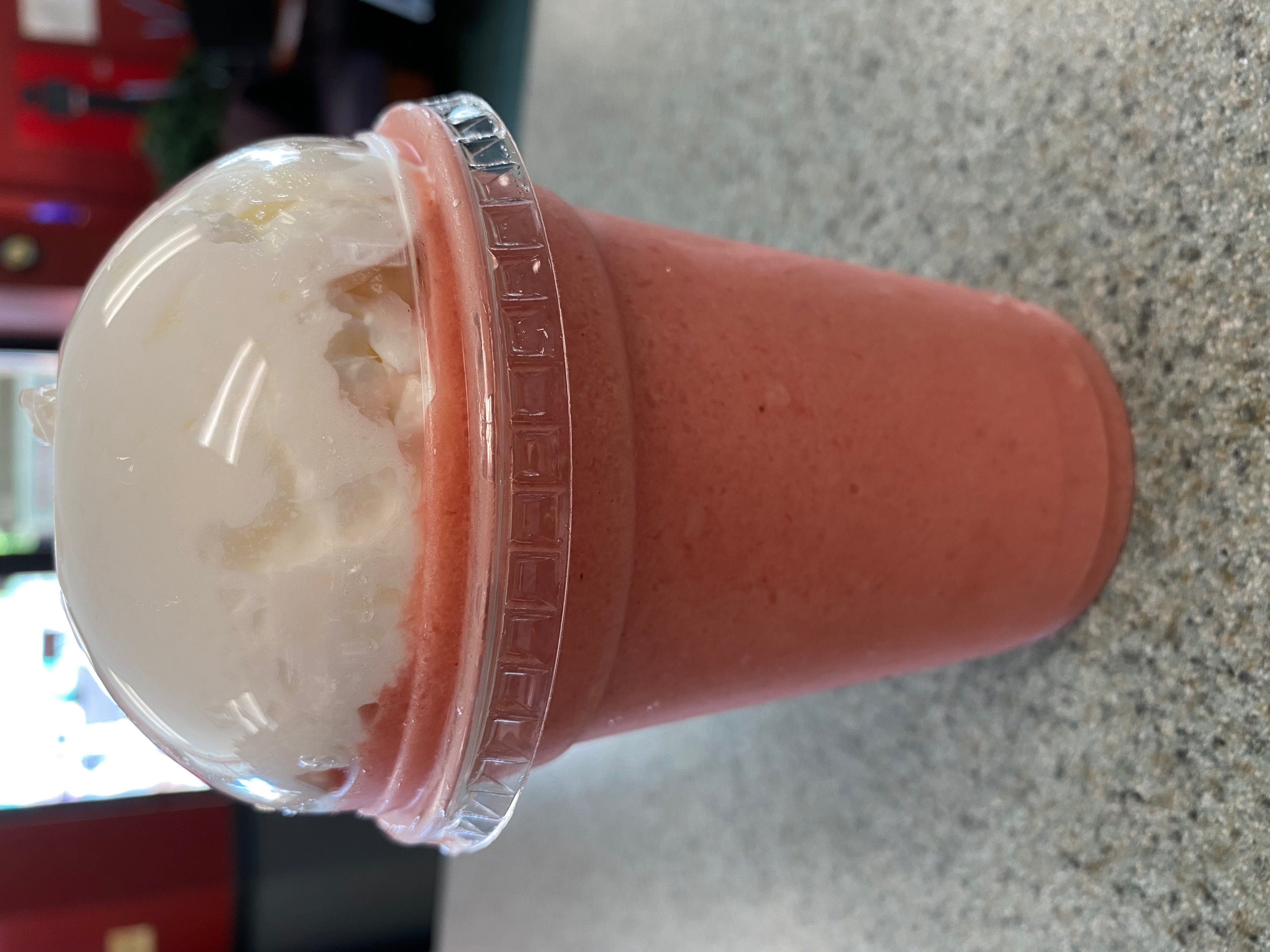 Order Strawberry Smoothie  food online from Granite Street Cafe store, Quincy on bringmethat.com