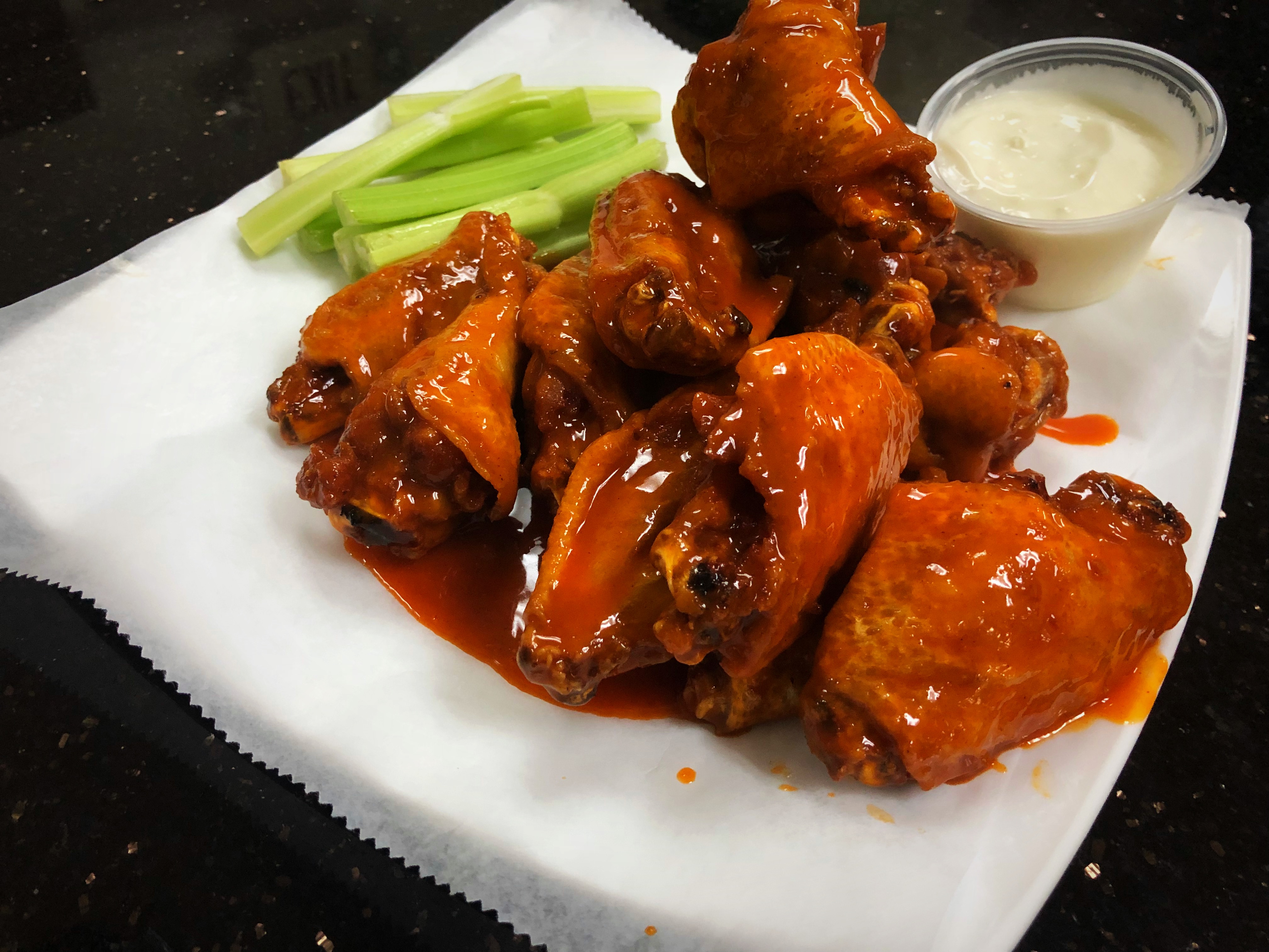 Order Jumbo Buffalo Wings food online from Healthy Garden & Gourmet Pizza store, Collingswood on bringmethat.com