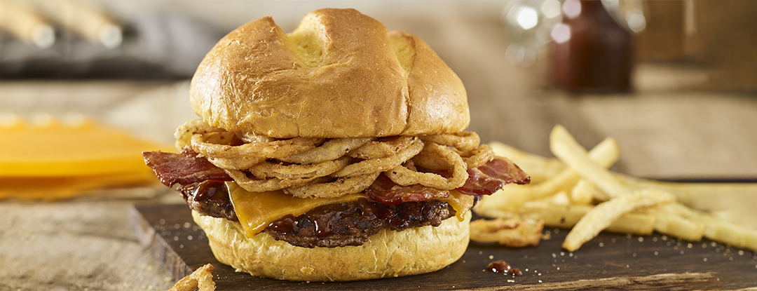 Order BBQ Bacon Cheddar Burger food online from Smashburger store, Gilbert on bringmethat.com