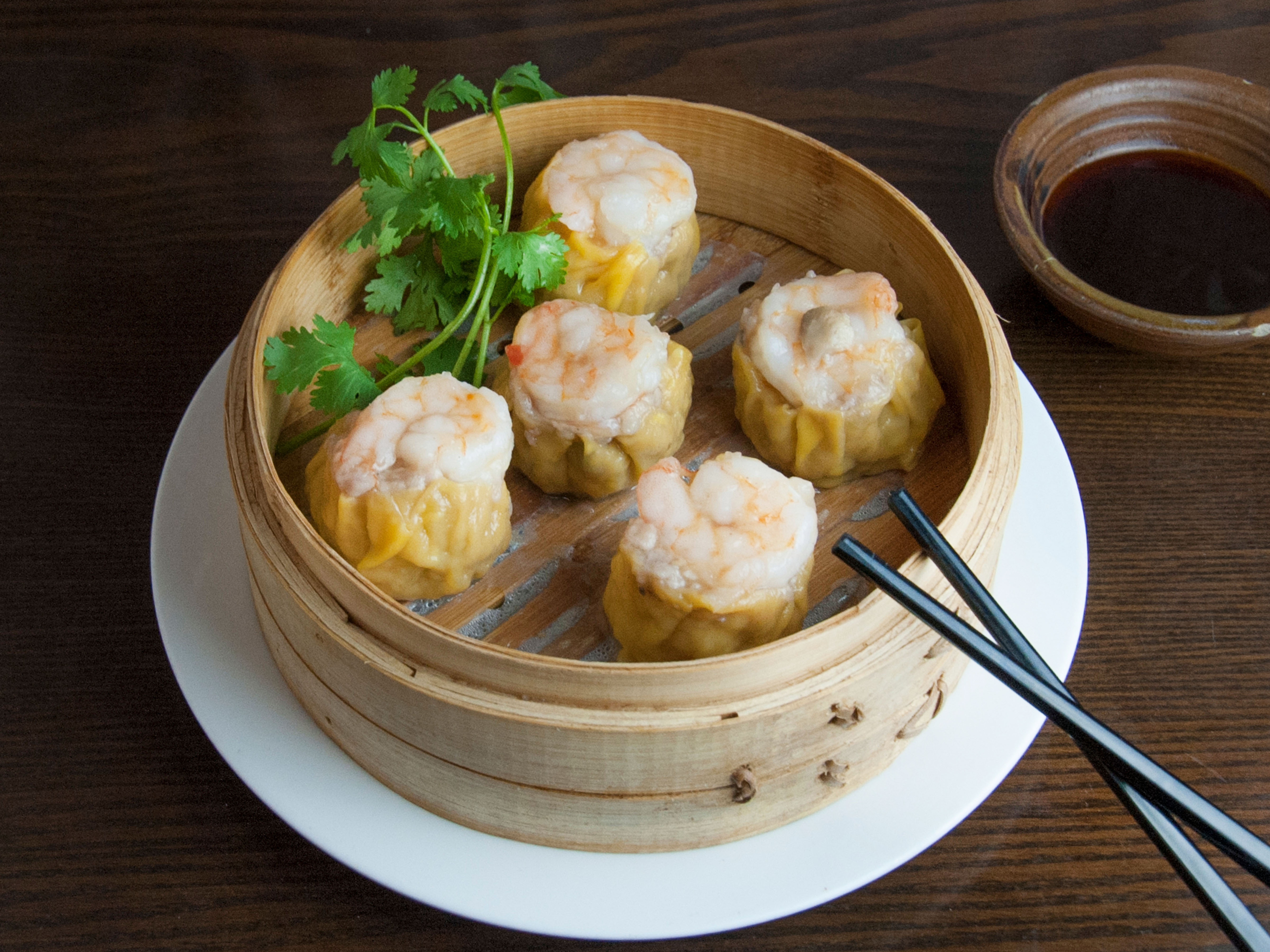 Order 5 Pieces Shumai food online from Excellent Dumpling House store, New York on bringmethat.com