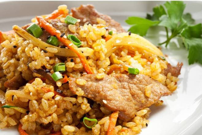 Order Beef Fried Rice food online from The Noodle Star store, Salem on bringmethat.com