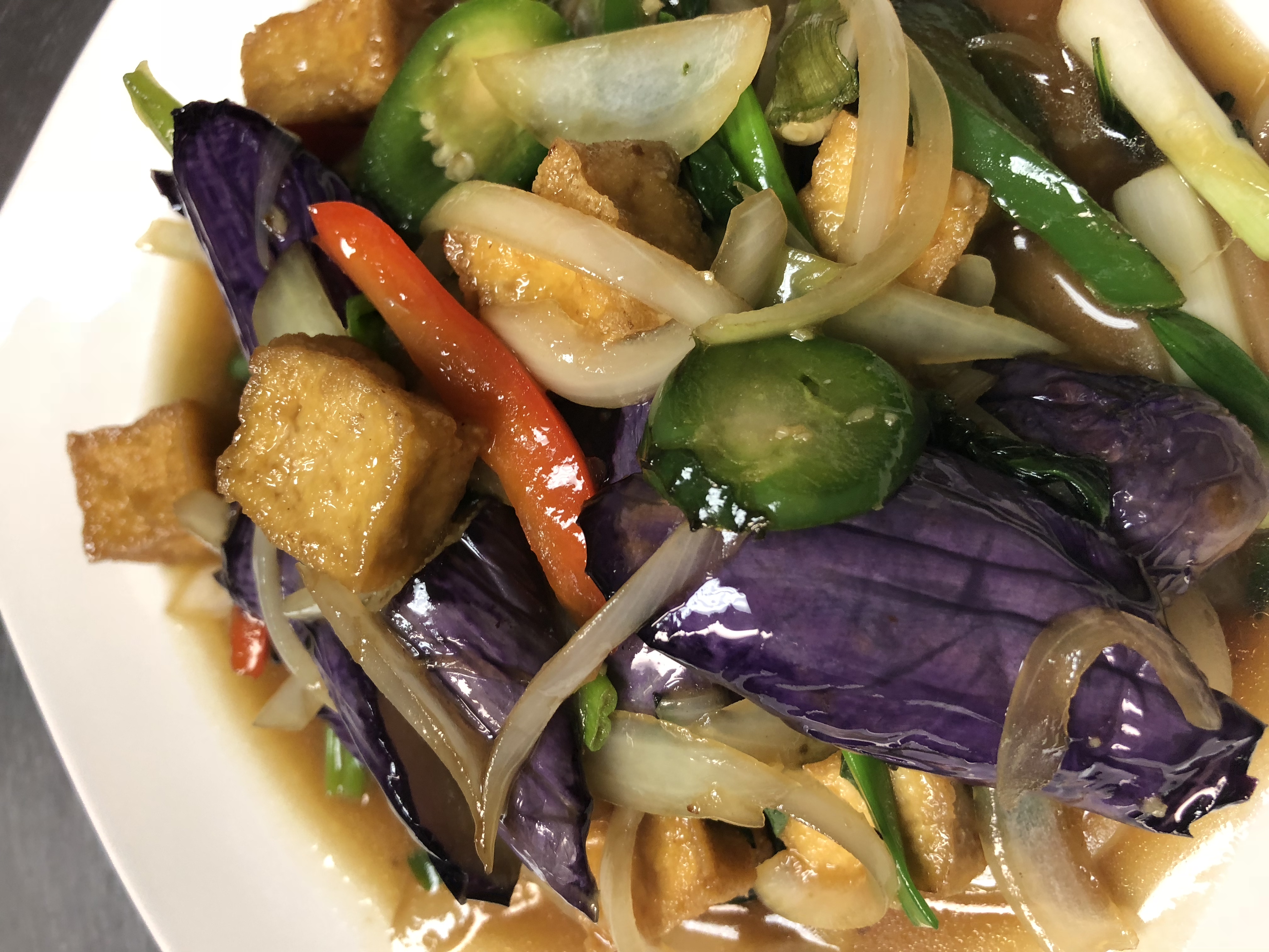 Order Spicy Eggplants and Tofu food online from Thai Jasmine To Go store, Point Pleasant Beach on bringmethat.com
