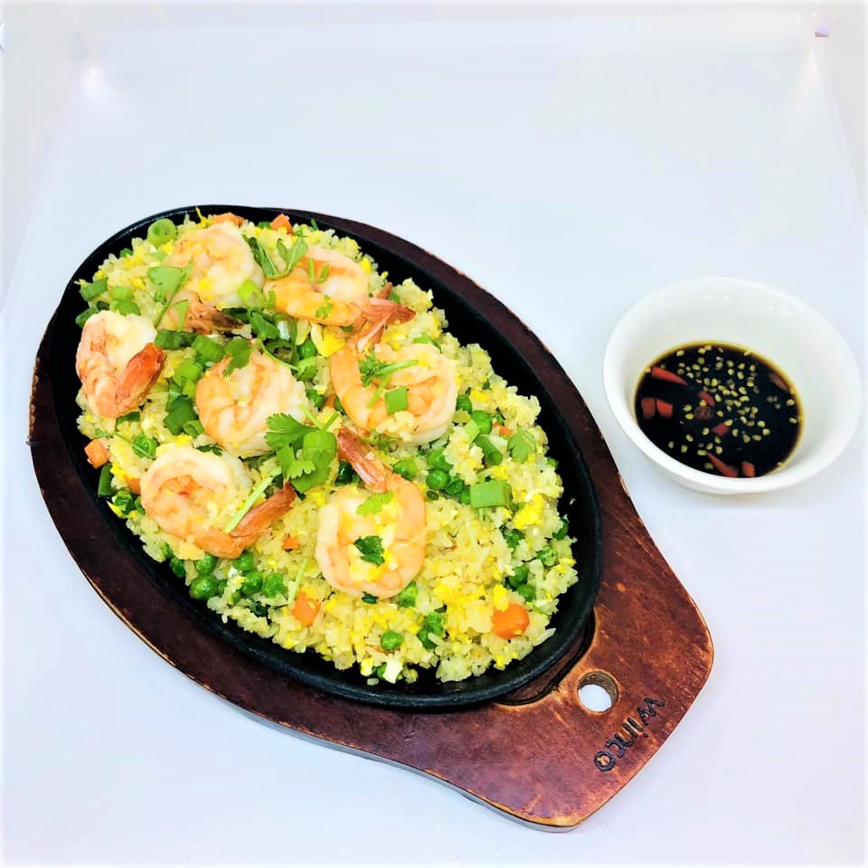 Order Shrimp or Seafood Fried Rice (Com Chien Hai San) food online from Now Pho store, Denver on bringmethat.com