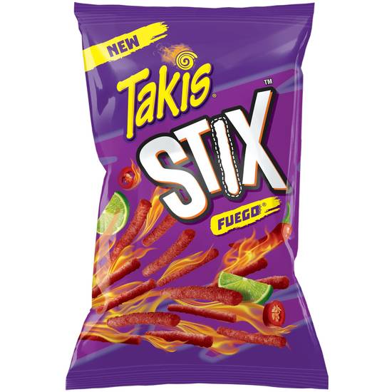 Order Takis Stix Fuego Hot Chili Pepper & Lime Corn Chips, 9.9 OZ food online from Cvs store, CENTRAL FALLS on bringmethat.com