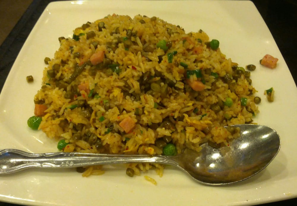 Order Vegetable Fried Rice 素炒飯 food online from Chili House store, San Francisco on bringmethat.com