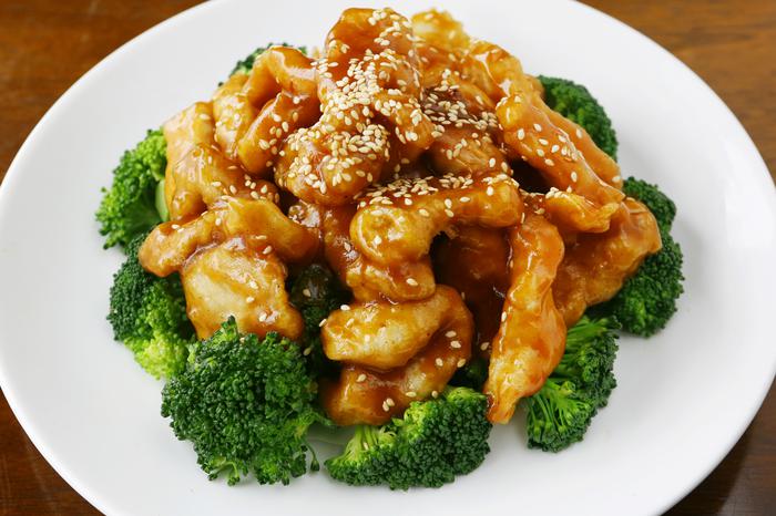 Order F11. Sesame Chicken food online from Shanghai Garden store, Sacramento on bringmethat.com