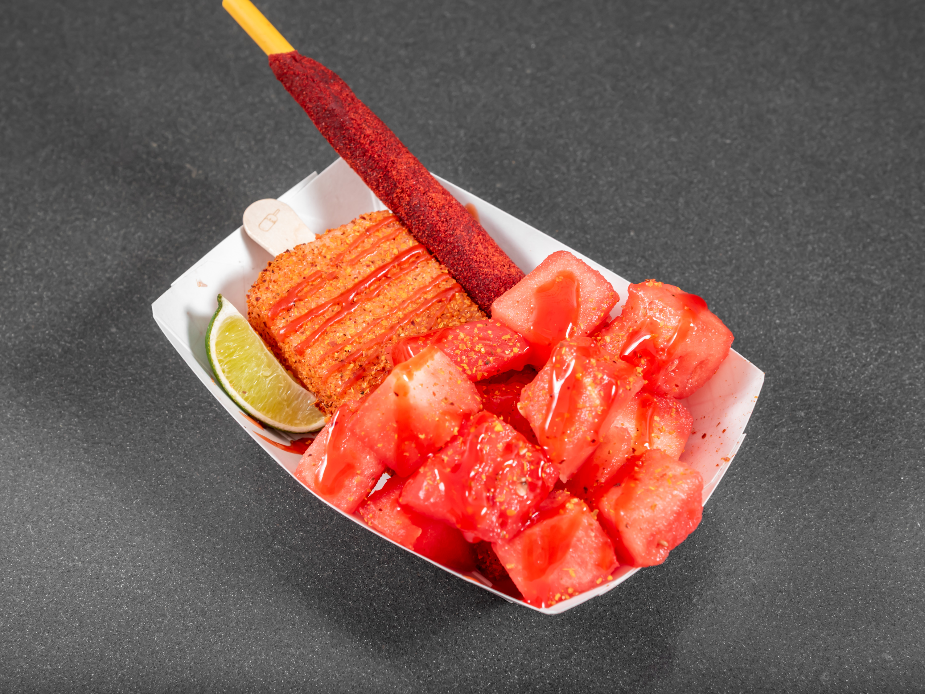 Order Paleta with fruit and chili food online from The Paleta Bar store, Albuquerque on bringmethat.com