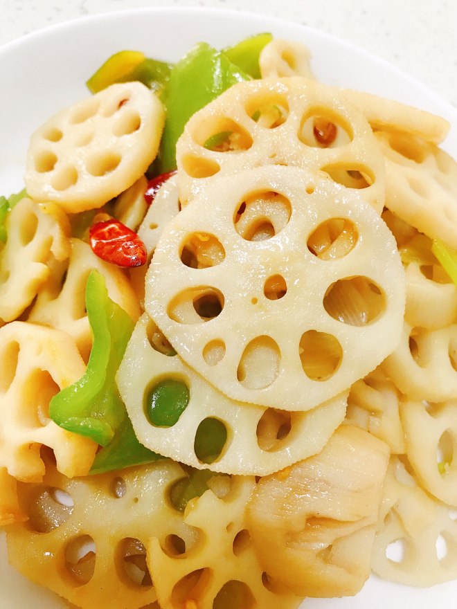 Order Sliced Lotus Root with Pickled Pepper 泡椒藕片 food online from Grand Sichuan store, Jersey City on bringmethat.com