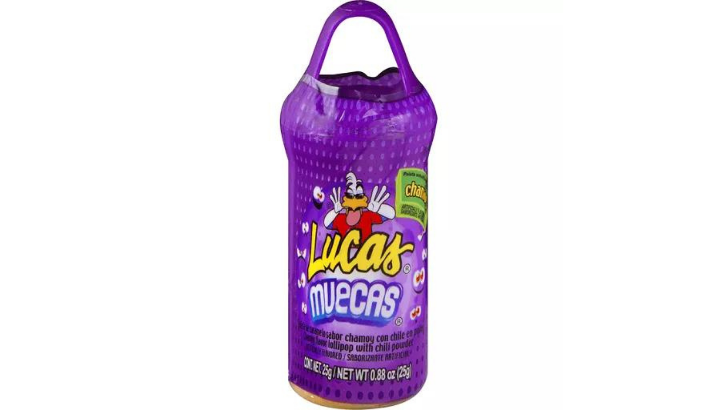 Order Lucas Muecas Lollipop, Chamoy Flavor food online from Liquor Palace store, Burbank on bringmethat.com