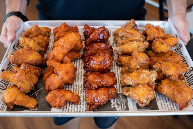 Order 24 Wings food online from Crypto Grill store, Livonia on bringmethat.com