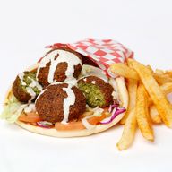 Order #3. Falafel Gyro food online from Charlie Gyros store, Huntington Beach on bringmethat.com