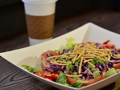 Order Crispy Asian Salad food online from Kava Coffee House store, Howell Township on bringmethat.com