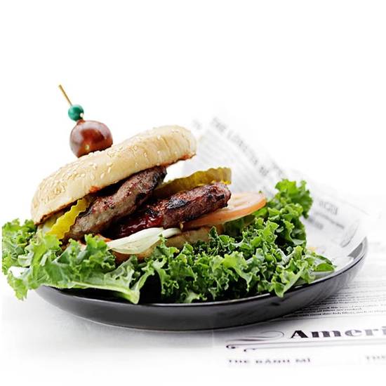 Order Kings Double Burger food online from Kosher Castle store, Monsey on bringmethat.com