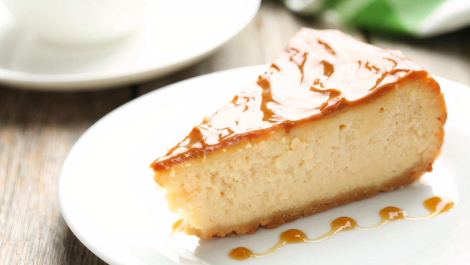 Order Caramel Cheesecake food online from Best Crispy Fried Chicken store, San Francisco on bringmethat.com