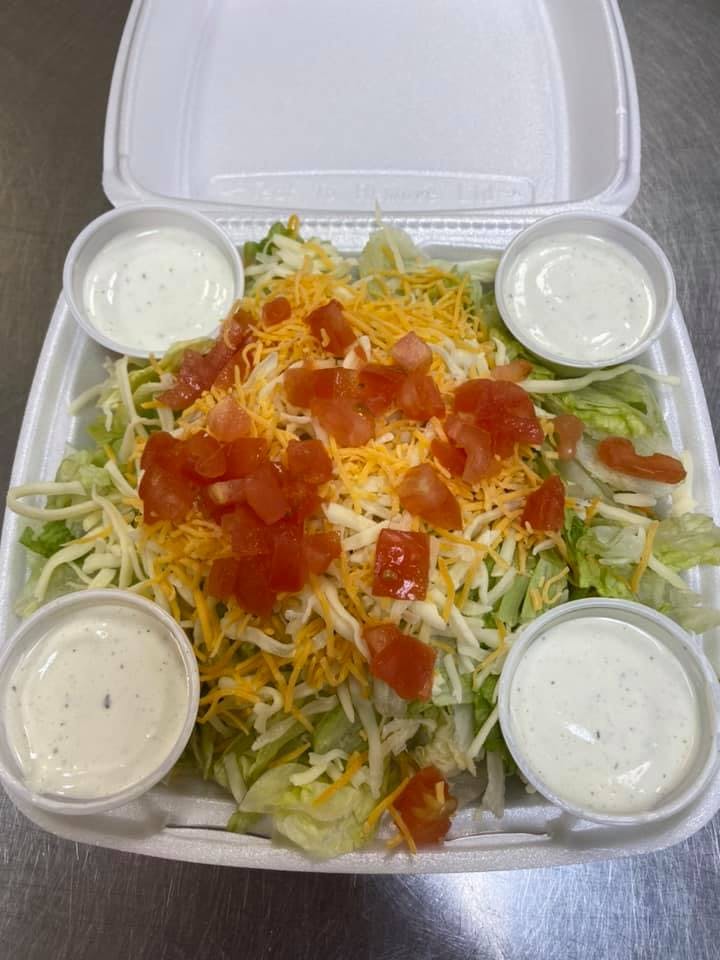 Order Tossed Salad - Small food online from 3 Brother Family Pizza store, Ada on bringmethat.com