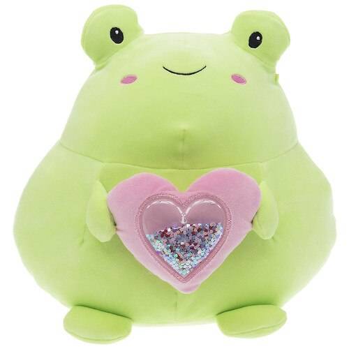 Order Festive Voice Valentine's Chunky Frog with Sequin Heart - 1.0 ea food online from Walgreens store, Prince Frederick on bringmethat.com