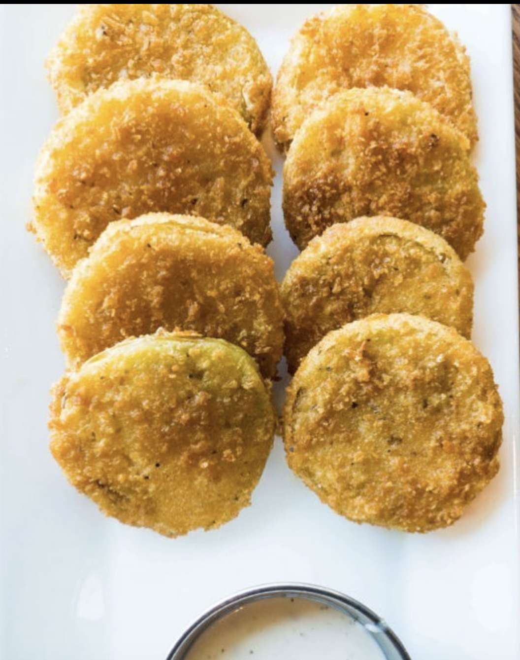 Order Fried Green Tomatoes food online from 11|17 store, Mckinney on bringmethat.com