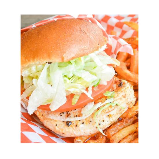Order Grilled Chicken Sandwich food online from Colorado Grill store, Fresno on bringmethat.com