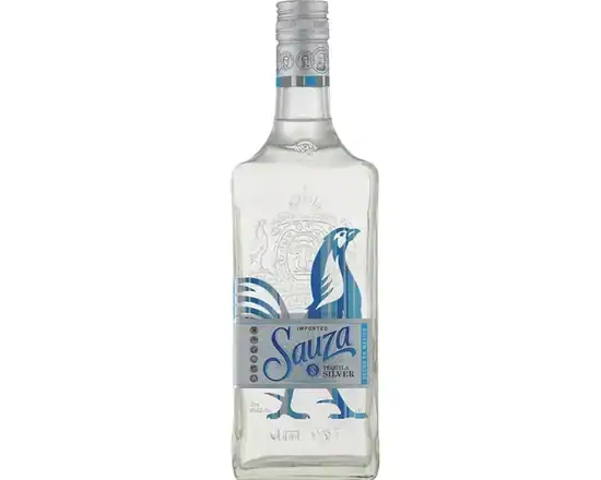 Order Sauza Silver, 750mL tequila (40.0% ABV) food online from Central Liquor Market store, Los Angeles on bringmethat.com