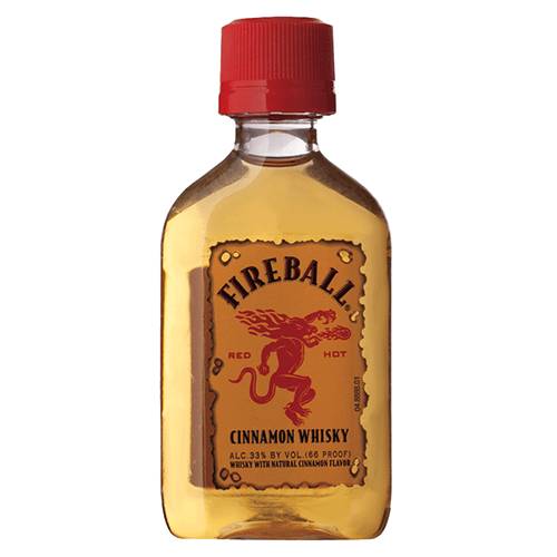 Order Fireball Cinnamon Whisky - 50ml/Single food online from Bottle Shop & Spirits store, Los Alamitos on bringmethat.com
