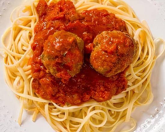 Order Side Spaghetti and Meatball food online from Italian Village Pizza store, Lansing on bringmethat.com