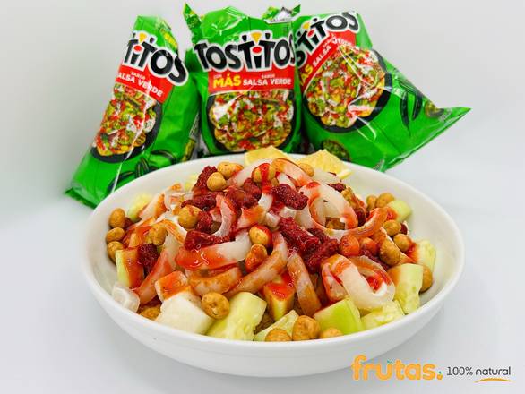Order Tostilocos food online from Frutas 100% Natural store, Chula Vista on bringmethat.com