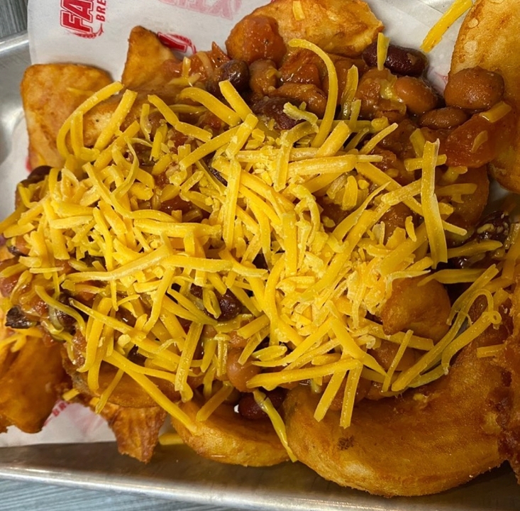 Order Chili Fries food online from Fat City Brew & Bbq store, Stockton on bringmethat.com