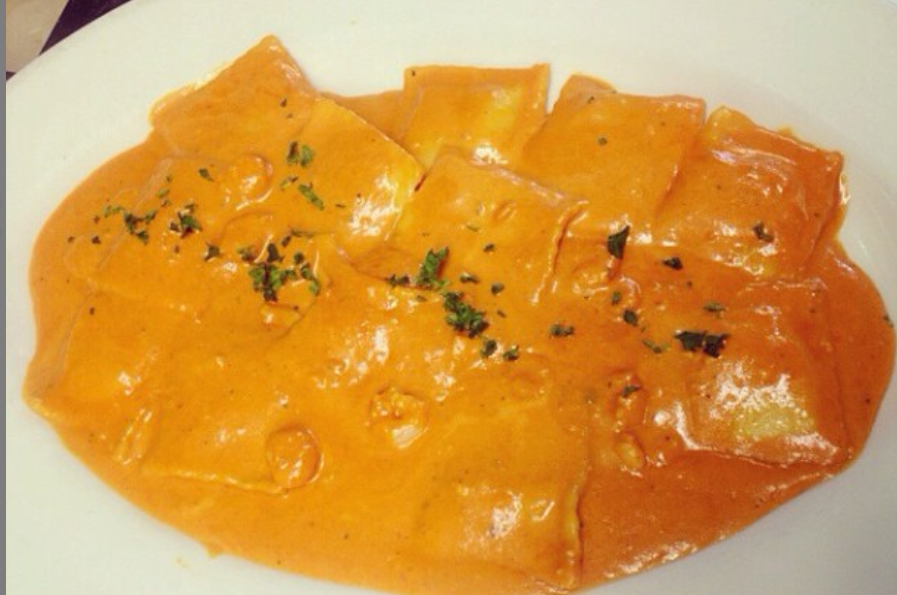 Order  Crab Ravioli food online from The Fish House Bar & Grill store, Watsonville on bringmethat.com
