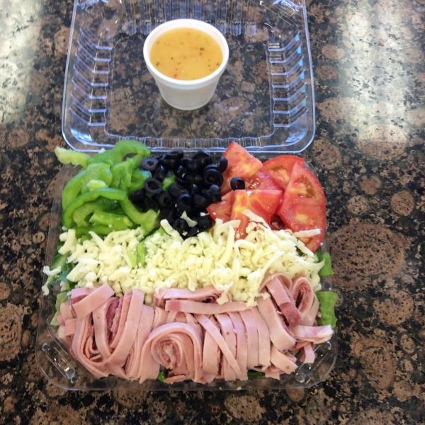 Order Mixed Antipasto Salad food online from Old Sicily Pizza store, North Hollywood on bringmethat.com