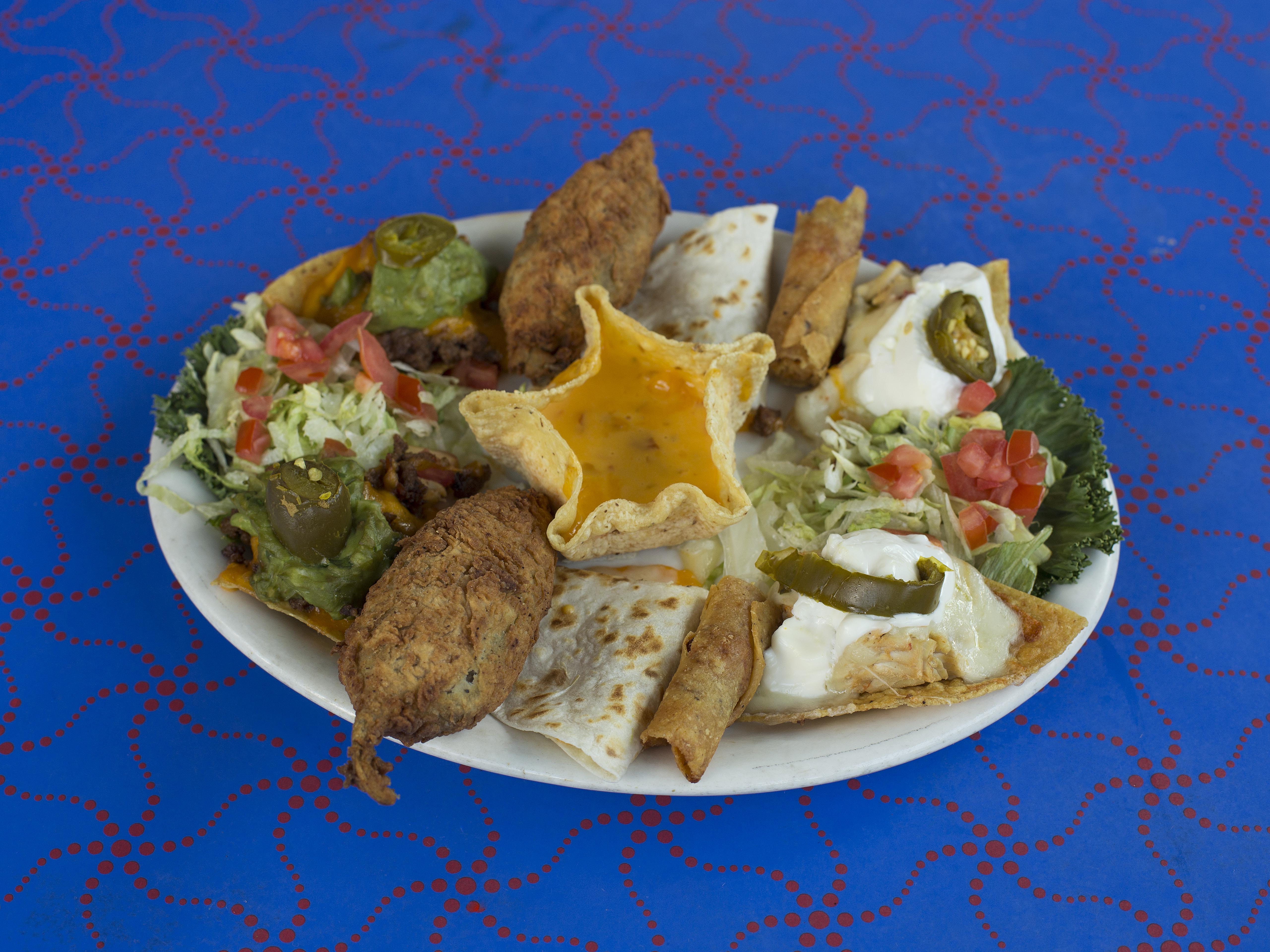 Order Appeteaser Tray food online from Enchilada's store, Dallas on bringmethat.com