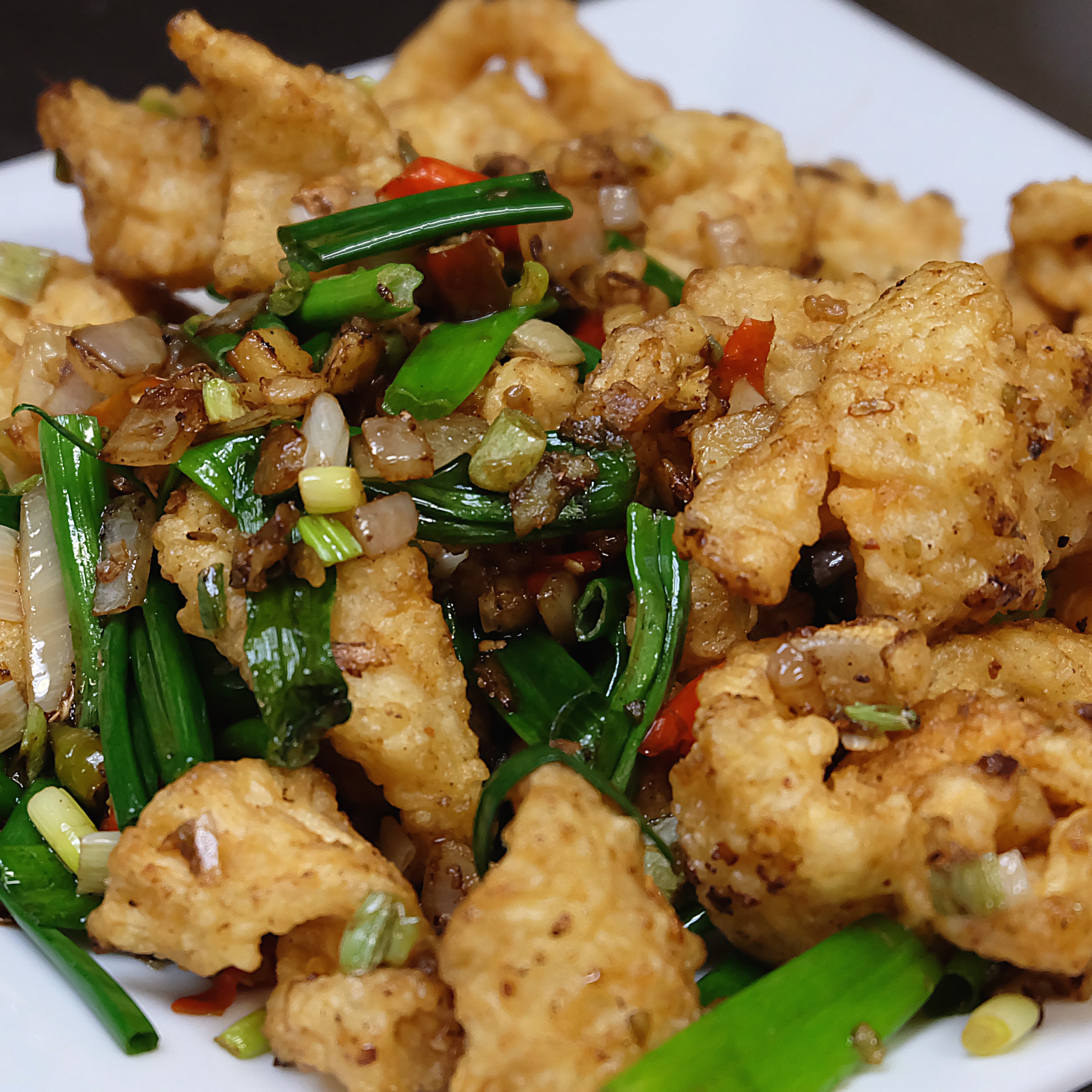 Order Squid Five Spice food online from Red Pepper Chinese Restaurant store, RICHFIELD on bringmethat.com