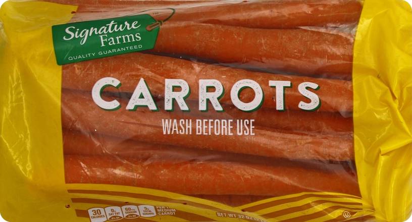 Order Signature Farms · Carrots (2 lbs) food online from Tom Thumb Express store, Arlington on bringmethat.com