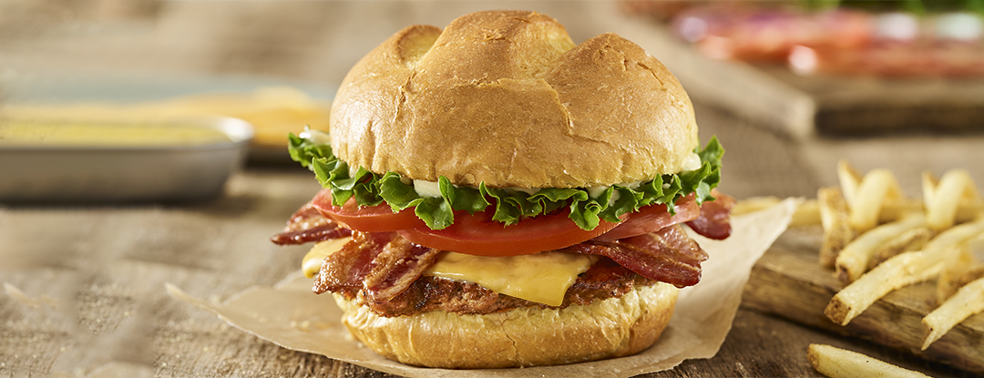 Order Bacon Smash® Turkey Burger food online from Smashburger store, Gilbert on bringmethat.com
