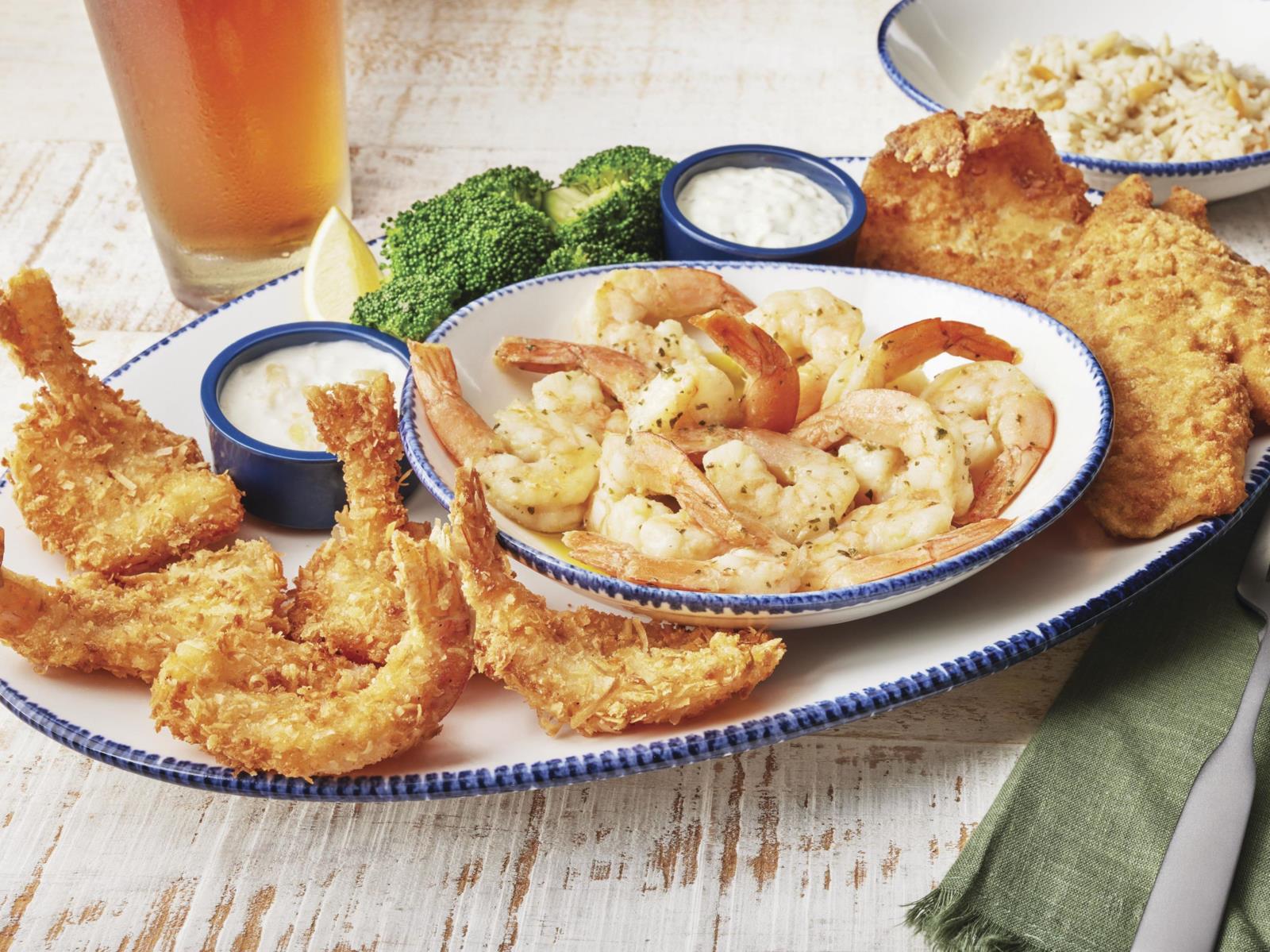 Order Create Your Own Combination - Choose Any Three food online from Red Lobster store, Miamisburg on bringmethat.com