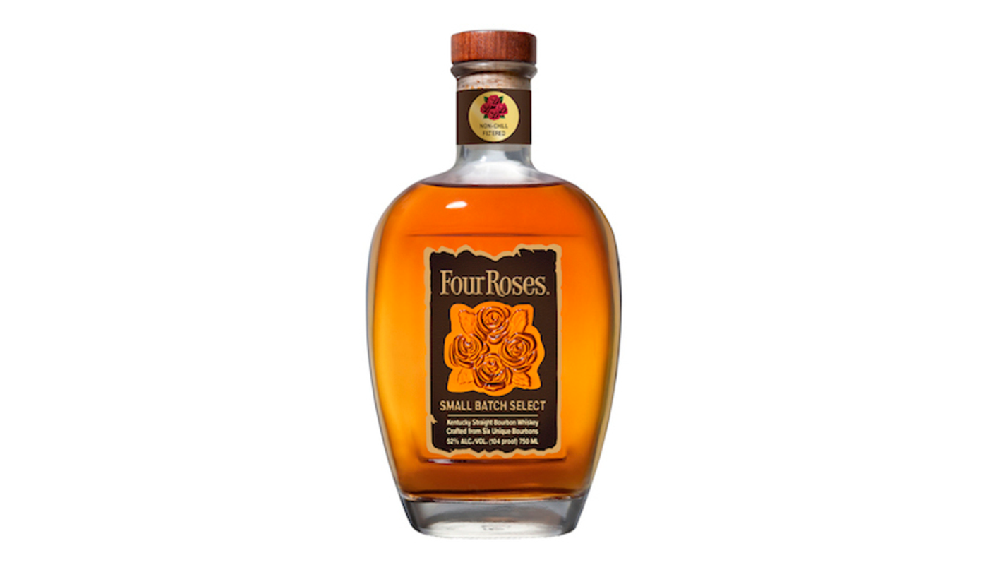 Order Four Roses Small Batch Select Bourbon Whiskey 750mL food online from Dimension Liquor store, Lake Forest on bringmethat.com