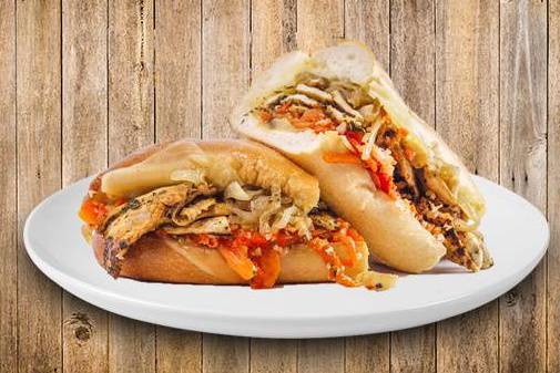 Order Chicken Philly Steak Club Sub food online from Sub Cult store, Oklahoma City on bringmethat.com