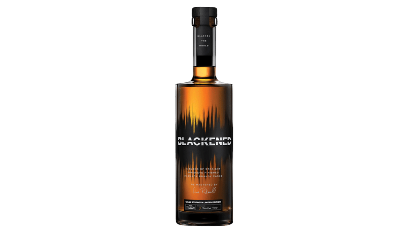 Order Blackened American Whiskey By Metallica 750mL food online from Spikes Bottle Shop store, Chico on bringmethat.com