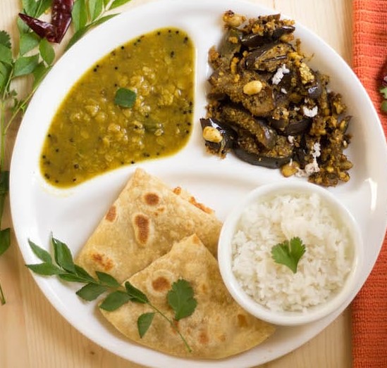Order Small Thali (homestyle) food online from Chutney store, Austin on bringmethat.com