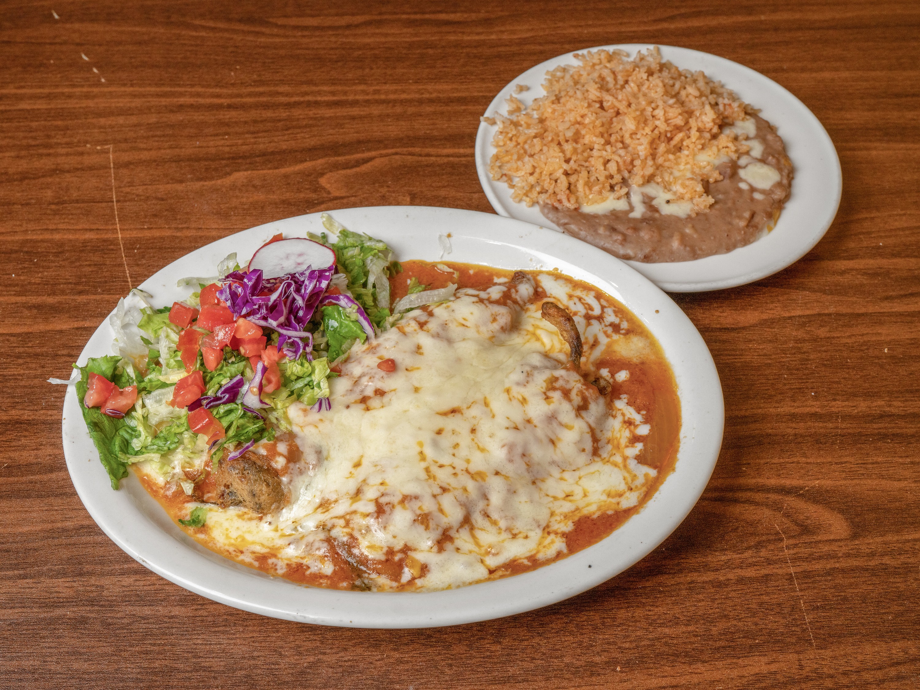 Order Chile Relleno Platter food online from Maria Mexican Restaurant store, Ogden on bringmethat.com