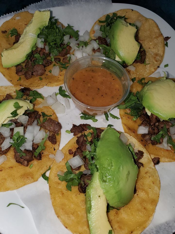 Order Tacos de Fajita food online from Cancun Seafood & Oyster Bar store, Houston on bringmethat.com