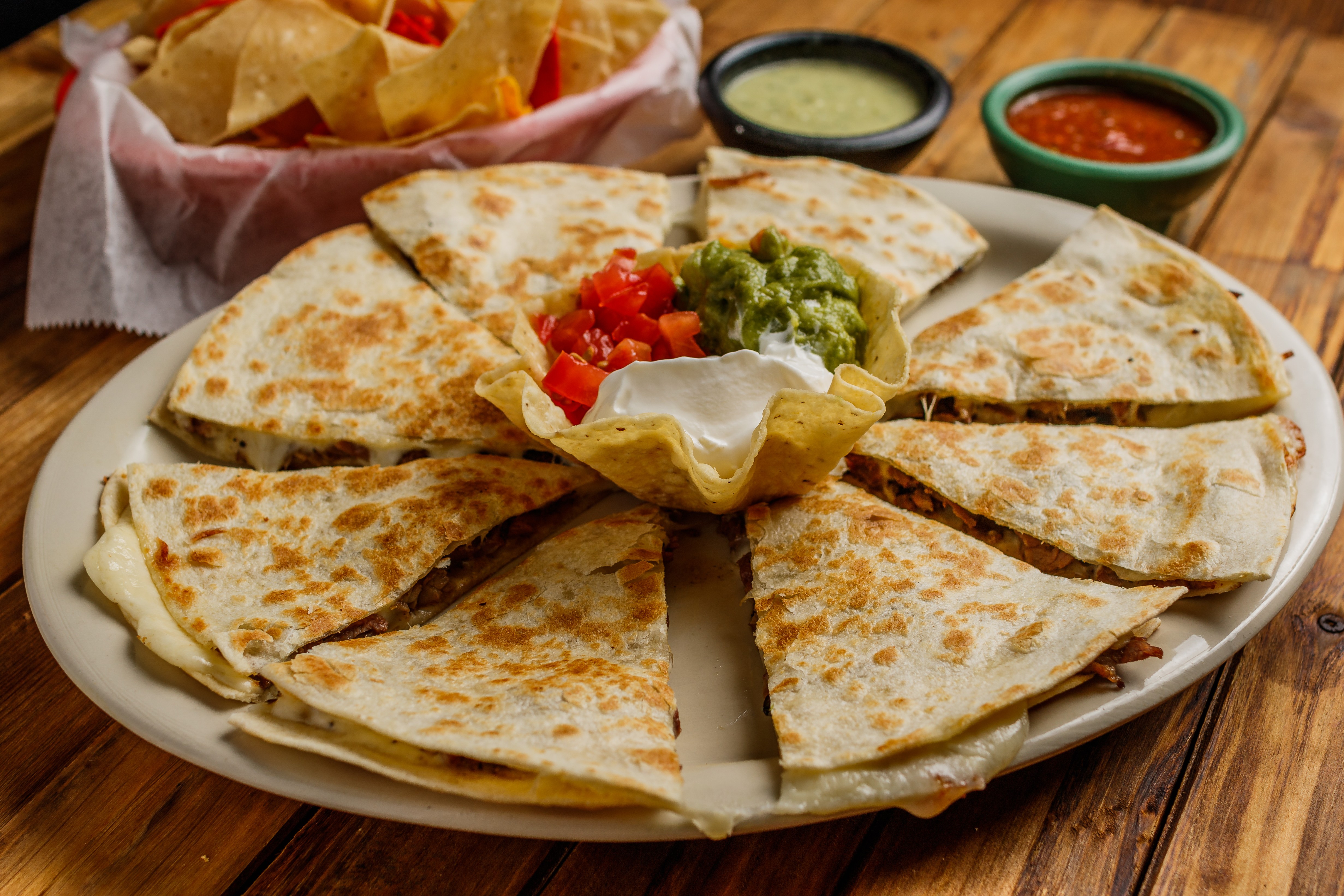 Order Quesadillas food online from Cilantro's Mexican Grill store, Spring on bringmethat.com