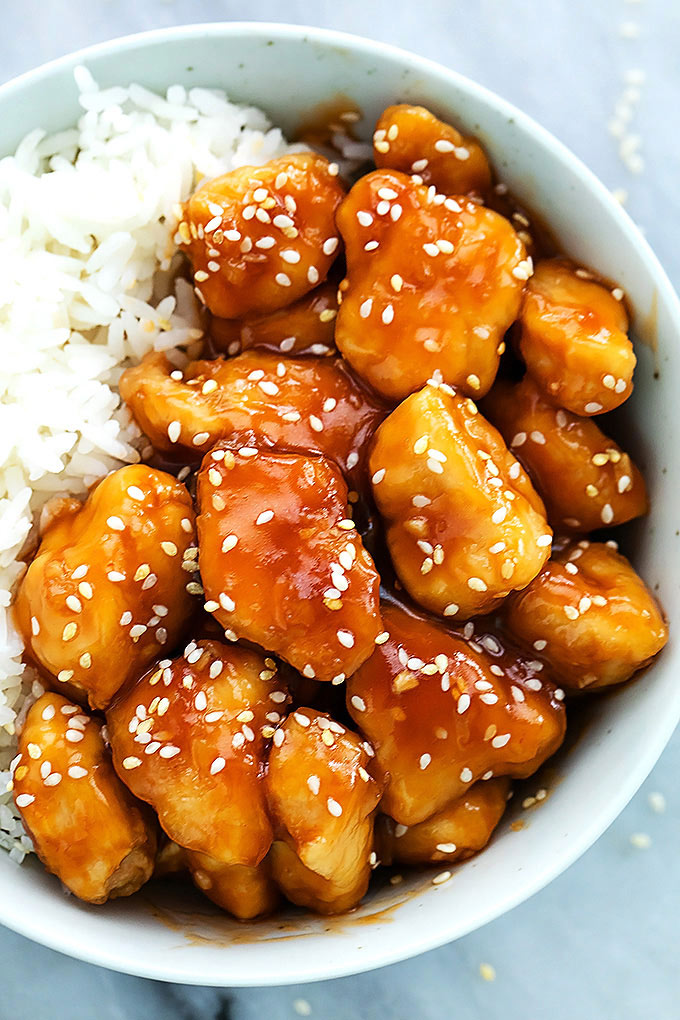 Order C4. Crispy Sesame Chicken food online from Hao Wei store, Troy on bringmethat.com