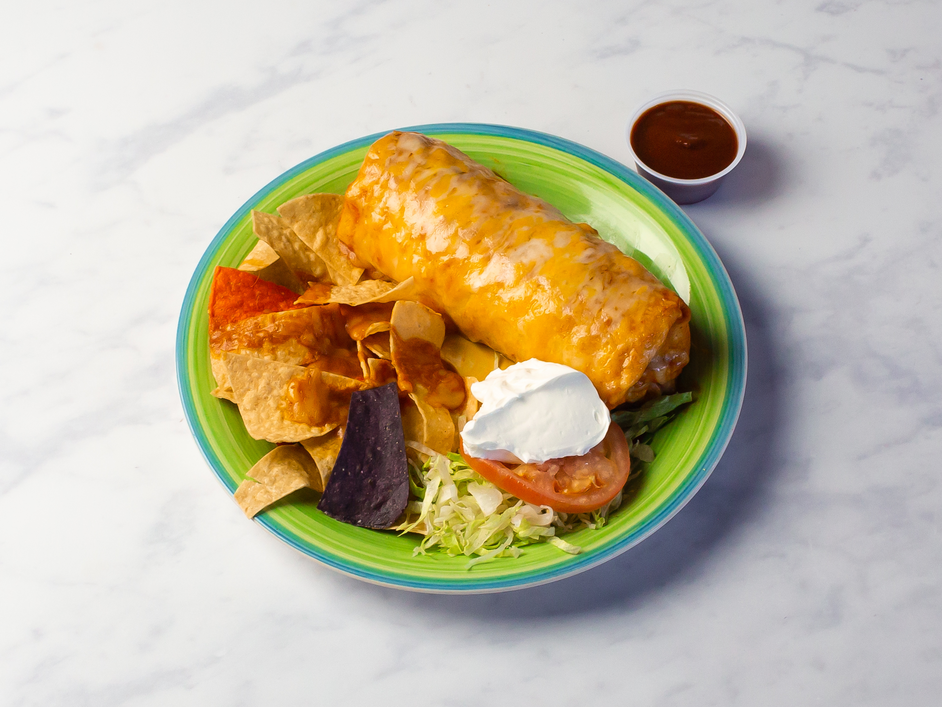 Order Enchilada Style Taquito food online from Pinatas Mexican Grill store, Massapequa Park on bringmethat.com