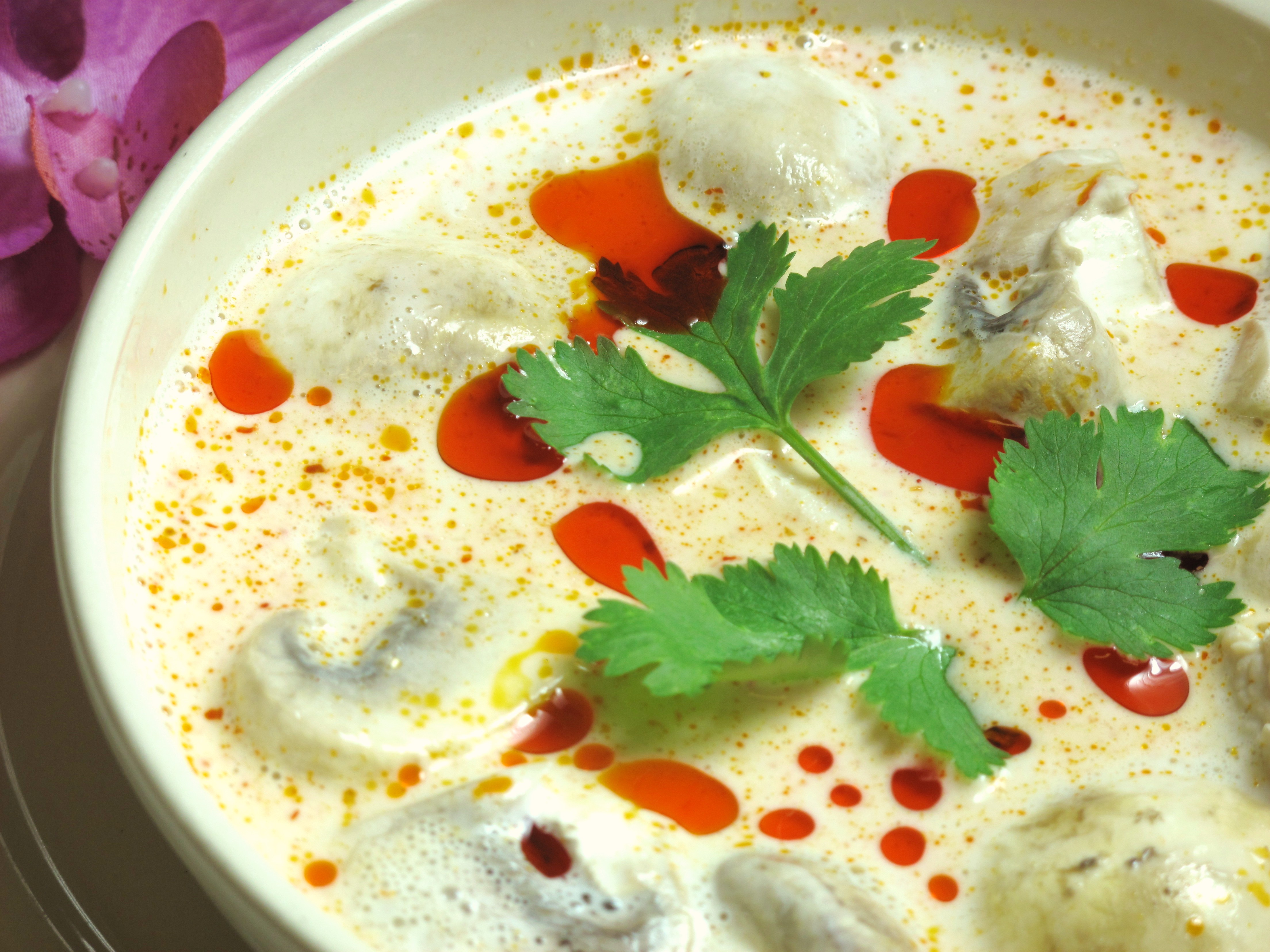 Order Tom Kha Soup food online from Kanlaya Thai Restaurant store, Harrisburg on bringmethat.com