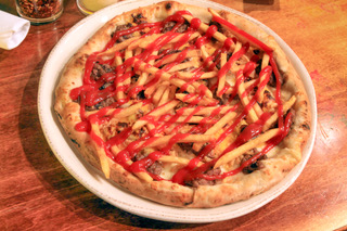 Order Cheeseburger Pizza food online from Clarke's (wrigley) store, Chicago on bringmethat.com