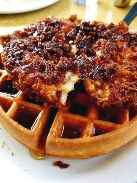 Order Chicken and Waffle food online from Pickles Deli store, Newbury Park on bringmethat.com