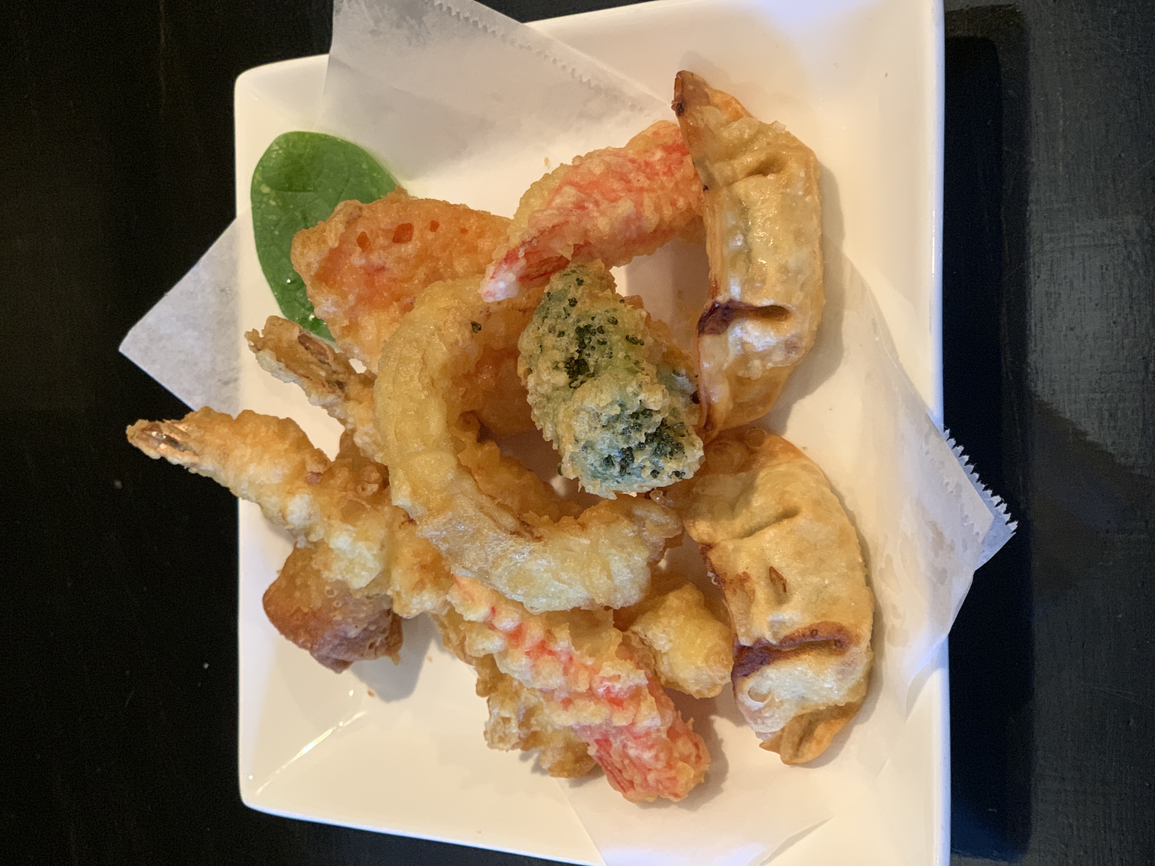Order Tempura Combo (9pc) food online from Oki Japanese Grill store, Plano on bringmethat.com