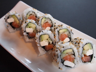 Order 54. Philadelphia Roll food online from Tokyo Japanese & Chinese Restaurant store, Tampa on bringmethat.com